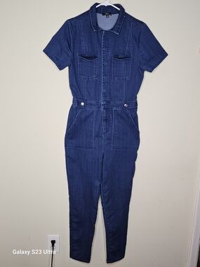 Blashe Dark Denim Jumpsuit Women Size M